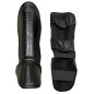 Protège-Tibias et Pieds PU Classic One Brave Art Noir Ton sur Ton - PTPUFB