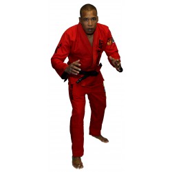 Kimonos de jiu-jitsu Brésilien Reversible Brave Art Rouge et Noir - BAJJBREBR