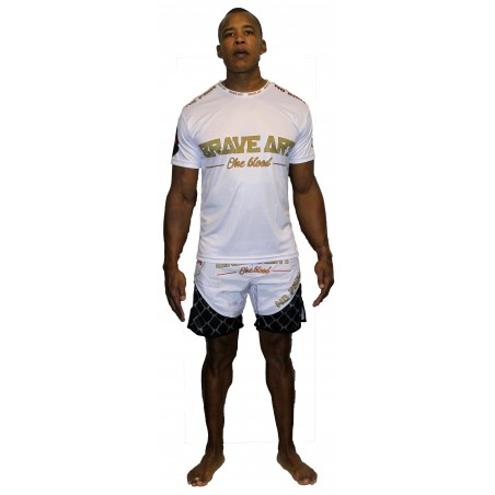 Brave Art Octogone White T-Shirt