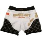 Brave Art MMA Octogone Shorts – White & Black
