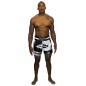 Brave Art Muay Thai Light Night Shorts – Black & White