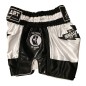 Brave Art Muay Thai Light Night Shorts – Black & White