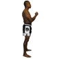 Brave Art Muay Thai Light Night Shorts – Black & White – BATSLN Brave Art Muay Thai Light Night Shorts – Black & White – BATSLN