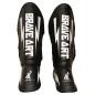 Brave Art Classic One Shin & Instep Guards – Black & White – PTPUBW