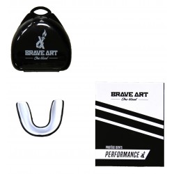 Brave Art Mouthguard Black & White