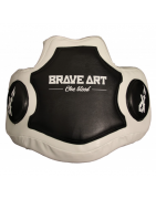Body Pad Brave Art – Cuir Véritable pour Entraînement Puissant au Corps