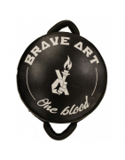 Bouclier Rond Brave Art – Cuir Véritable pour Entraînement Puissant